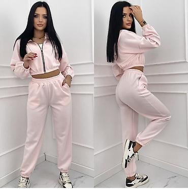 Gornji i donji deo: 🔥Ženski top komplet – trenerke u vise boja
✅3400 din — 9