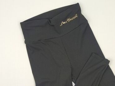 legginsy z siatką: Legginsy damskie, M