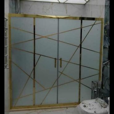 Duş kabinaları, arakəsmələr: Yeni Üstü açıq kabina, Künc üçün, Pulsuz çatdırılma — 11