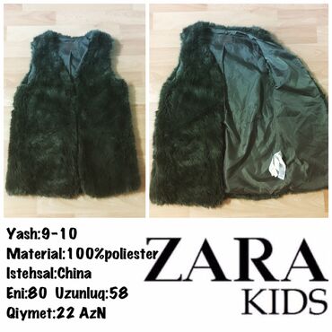 forever kids: Yash:9-10(140) Brend:Zara Material:100%poliester Istehsal:China