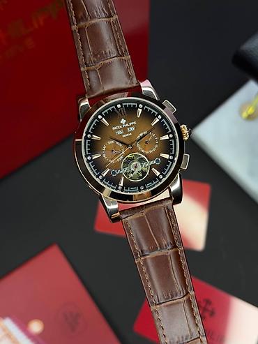 Наручные часы: Patek Philippe üslubunda klassik kişi qol saatı - Korpus: parlaq — 1
