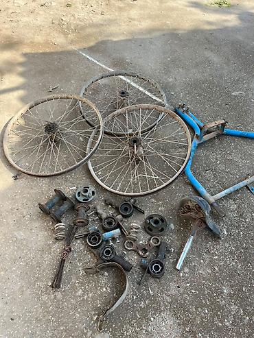 velo işiği: Üçtəkərli yük velosipedi və ehtiyat hissələri dəsti - Daşıma üçün — 3