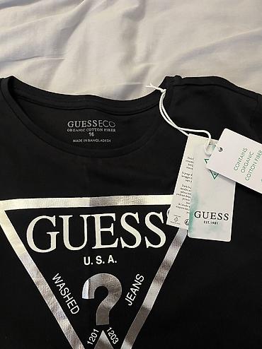 opel t: Guess original qadin t shirt 16 yash ( S/XS bedene uygun) tezedir — 3