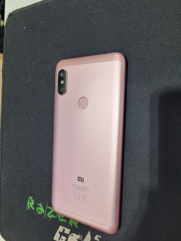 Xiaomi: Xiaomi Redmi Note 6 Pro, 32 GB, rəng - Qırmızı, 
 Zəmanət, Sensor, Barmaq izi