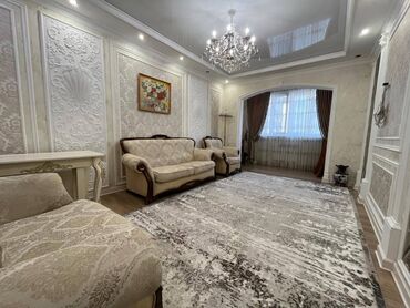 бишкек квартиры продажа: 3 комнаты, 106 м², 106 серия, 5 этаж, Дизайнерский ремонт
