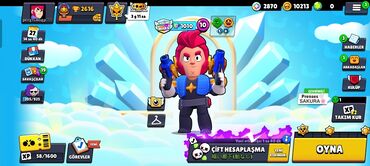 PS2 & PS1 (Sony PlayStation 2 & 1): Salam Aleykum. Brawl Stars hesabidir. Ad deyismek olur, 20 karakter