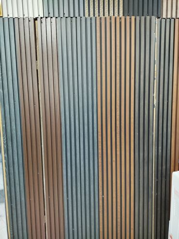 цветная бумага, картон и альбомы: Dekorativ lamel panellər – interyer və eksteryer üçün müasir