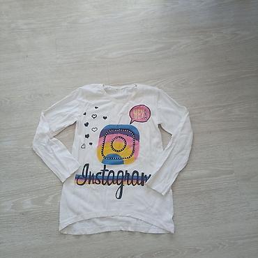 cestitki za bebe: Dečija majica sa dugim rukavima – Instagram motiv - Boja: bela - — 2