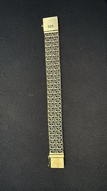 Zərgərlik əşyaları: Bilərzik, Gümüş, 48 g — 4
