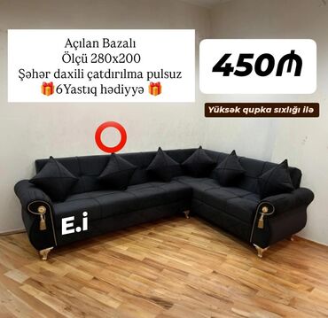 Çarpayılar: Künc divan, Yeni, Açılan, Bazalı, Şəhərdaxili pulsuz çatdırılma