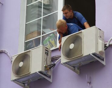 ремонт и обслуживание кондиционеров: Установка, заправка фреоном Ремонт кондиционеров в Бишкеке, заправка и