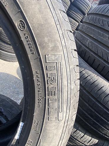 velosiped diski: İşlənmiş Şin Pirelli 235 / 55 / R 18 — 5