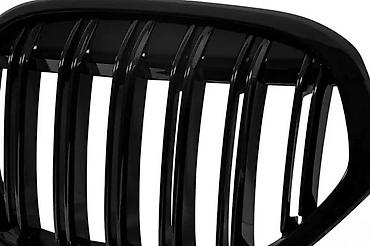 dupli ventilator za auto: M LOOK GRILOVI MASKE BUBREZI RESETKE BMW X1 F48 (2) | ///M M M - — 2