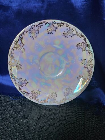 Kuhinjski setovi: Solja kolekcionarska Bavaria porcelan,vintaz sa sedef glazurom. Solja — 9