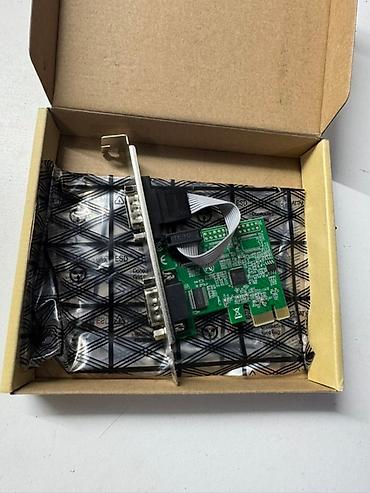 Стол компьютерлери жана комлектөөчүлөр: В наличии 5 шт PCIe контроллер последовательных портов RS-232 - — 1