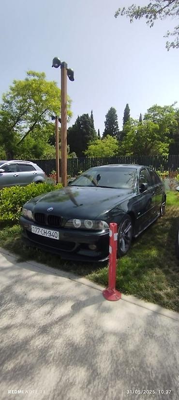 BMW: Bmv e39 İli 1998 (2000 e )yığılıb Motor 4.4 (286 at gücü ) Motor — 5