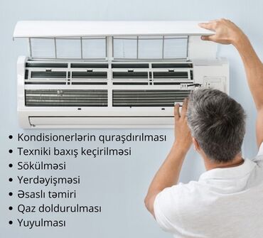 kondicioner v Azərbaycan | Kondisionerlər: Təmir | Kondisionerlər | Zəmanətlə, Evə gəlməklə
