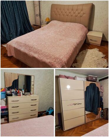 Другая мебель для дома: Yataq dəsti satılır 440₼. Qiymət sondur. Ünvan Yasamal.8882 Sevil1