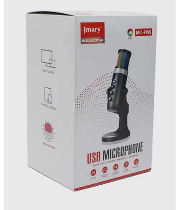 микрофон для конференц зала: Микрофон настольный Jmary MC-PW9 (USB) - Тип: конденсаторный — 1
