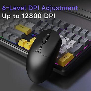 Аксессуары для ПК: Yeni NACODEX NJ11 Kablosuz Gaming Mouse (Tri-Mode, 12800 DPI, 61g) - — 4