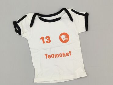 bonprix sukienki letnie białe: T-shirt, 12-18 months, condition - Very good