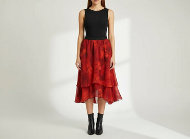 czerwone spódniczka: Spódnica damska, rozmiar M w lalafo.pl czerwone spódniczka: Spódnica damska, rozmiar M