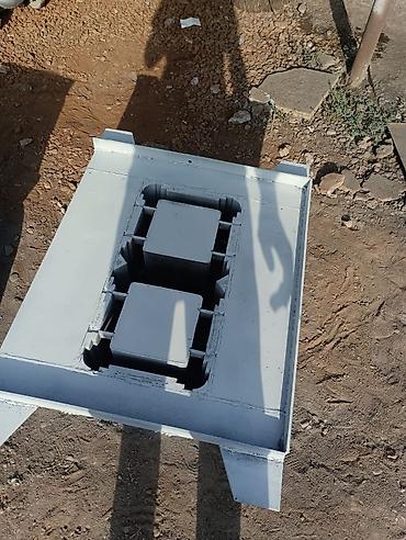 Матрицы для стройматериалов: Матрицы, прессформы для пескоблока в большом объеме, широкий — 6