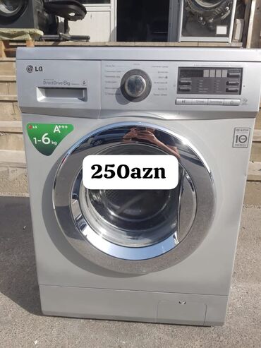 Soyuducular: Paltaryuyan maşın LG, 6 kq, İşlənmiş, Avtomat, Qurutmasız, Kredit yoxdur