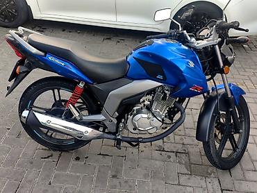 gsx 200: Мотоцикл Suzuki Gixxer (GSX-R) 125 синего цвета, неубиваемый дорожный — 1