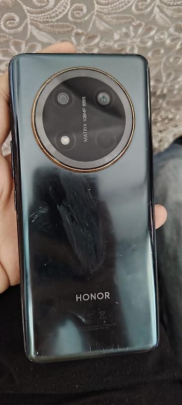 ev telefonlar: Honor X9c, rəng - Qara, İki sim kartlı — 1