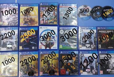 PS4 (Sony PlayStation 4): Диски на playstation 4 Отличное состояние . От 500 до 2500. Обмен