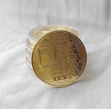 Монеты: Коллекционная сувенирная монета Bitcoin (BTC) - Дизайн: рельефный — 69