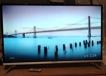 tv wifi qosmaq: Televizor Hoffmann 32" Pulsuz çatdırılma
