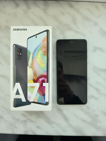 Samsung: Samsung Galaxy A71, 128 GB, rəng - Qara