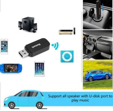 37 oglasa | lalafo.rs: USB Adapter 3.5mm Jack AUX Stereo Bluetooth Transmitter Features: 1