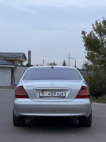 mercedes 500: Mercedes-Benz S-Class: 2003 г., 5 л, Автомат, Бензин, Седан — 4