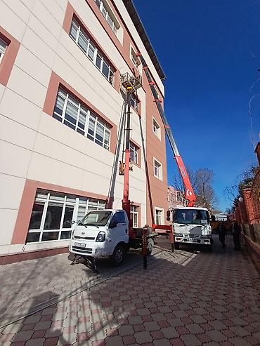 Услуги автовышки: Услуги автовышки.19метр 5этаж 6этаж Специализированные подъемники на — 5