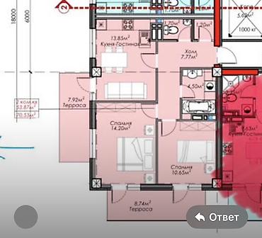 гараж бокс аренда: 3 комнаты, 71 м², Элитка, 4 этаж — 2