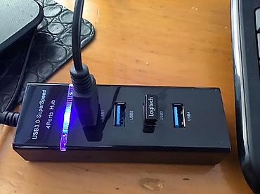 logitech 920: Срочно!!! Продаю USB хаб на 4 порта. Все 4 порта USB 3.0. Длинна — 2