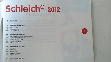 joda igracka: Katalog Schleich figurica 2012.god.,194 str.,srpski — 2