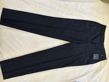 Şalvarlar: Şalvar, Massimo Dutti, S, rəng - Qara — 1