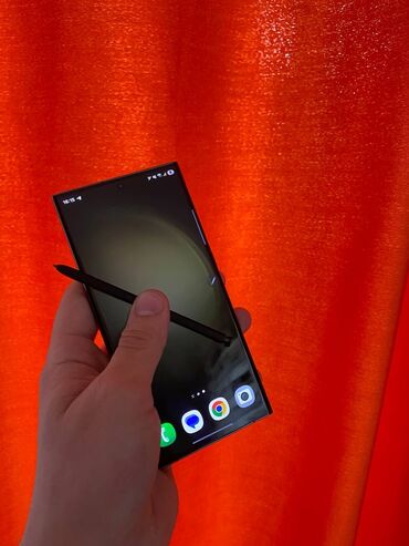 карты памяти vitol для видеорегистратора: Samsung Galaxy S23 Ultra, Колдонулган, 256 ГБ, түсү - Жашыл, 2 SIM