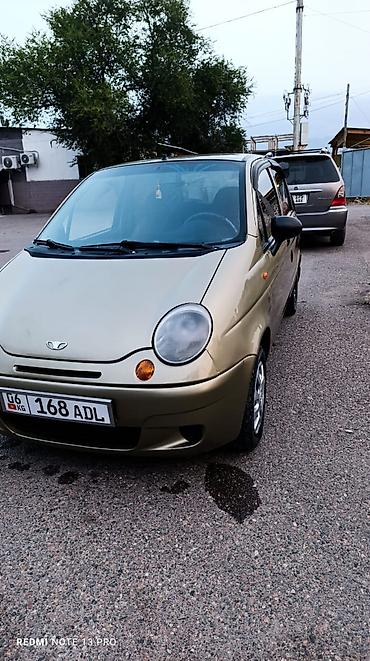 Daewoo Matiz: 2008 г., Хэтчбэк at lalafo.kg Daewoo Matiz: 2008 г., Хэтчбэк