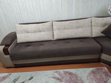 Masa və oturacaq dəstləri: Qonaq otağı üçün, İşlənmiş, Açılan, 6 stul — 4