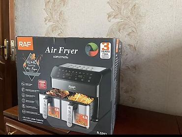 baking oven: Аэрогриль RAF Air Fryer (двухчашовый) - Две независимые чаши по 4 л — 1