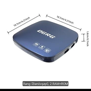 iphone 8 plus ekran: Yeni Smart TV boks TV box 4 GB / 64 GB, Android, Ödənişli çatdırılma — 5