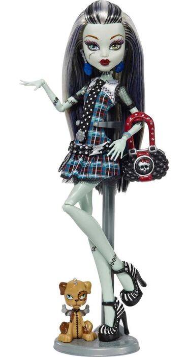 SATILMIR! Bu şəkildəki kuklanı alıram. monster high g1 frankie stain