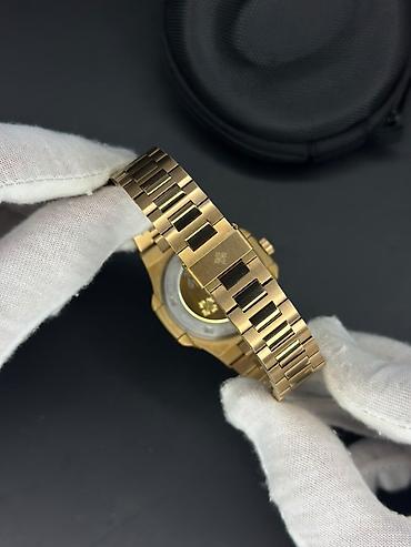 das sekilleri: Yeni, Qol saatı, Patek Phillipe, rəng - Qızılı — 5