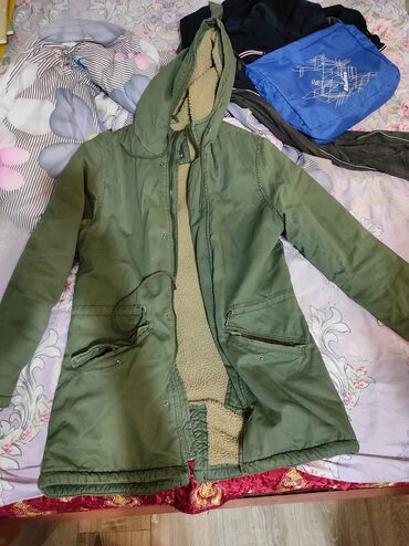 Куртка, S (36), цвет - Зеленый, Terranova