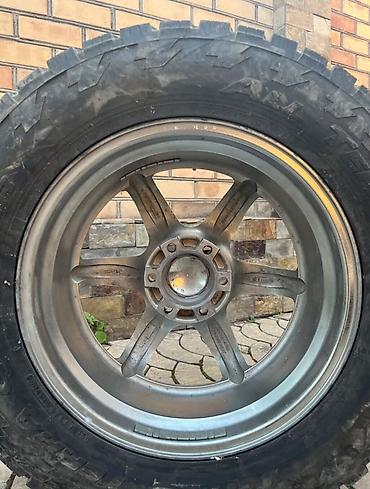 offroad диски: Колеса в сборе R 20, Б/у, 1 шт, Внедорожные (АТ/МТ), Литые, отверстий - 6 — 6